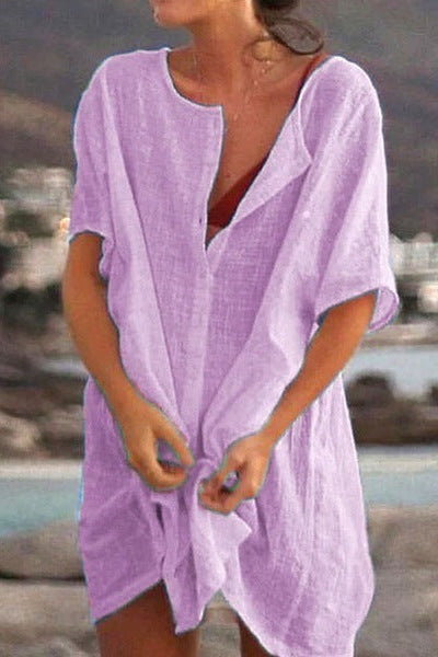 Mailyn Midi Zomerjurk Dames Elegantie