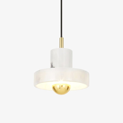 LueurMarble - Chique Marmeren Hanglamp voor Luxe Verlichting