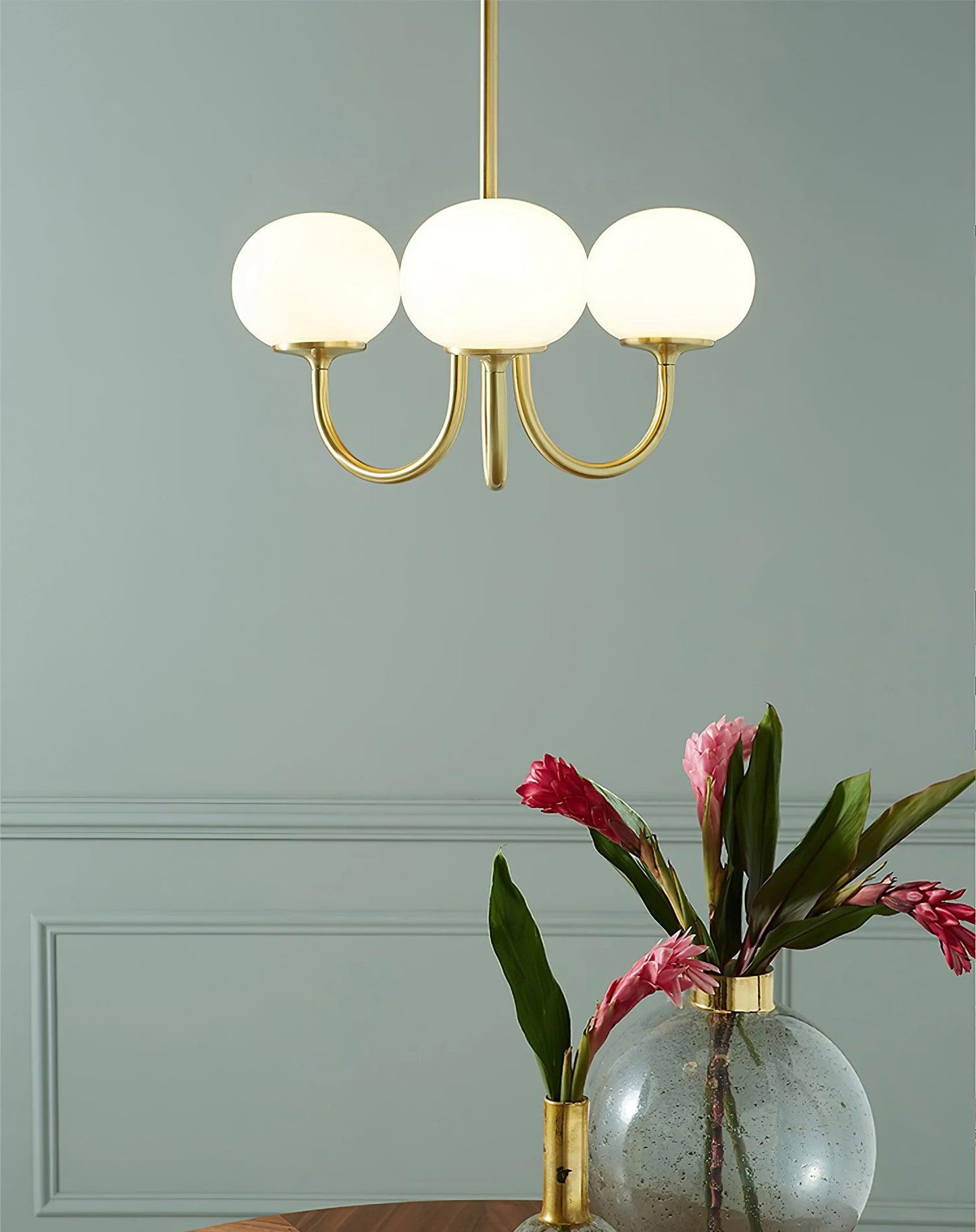 Glowing Delight - Lustre moderne en guimauve pour