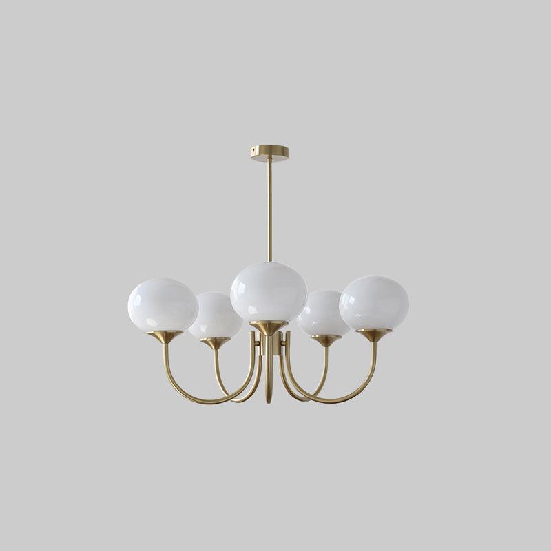 Glowing Delight - Lustre moderne en guimauve pour