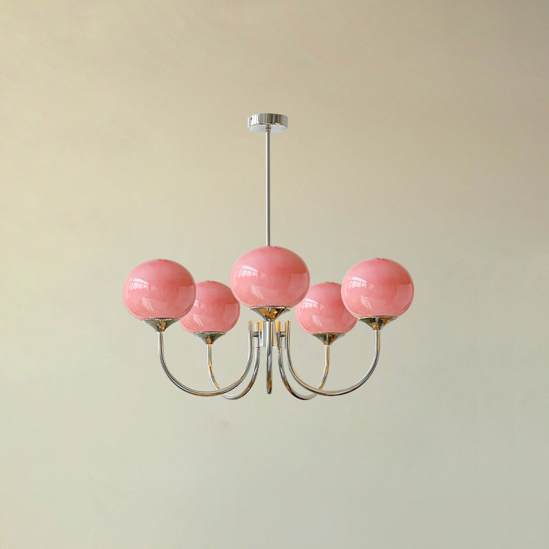 Glowing Delight - Lustre moderne en guimauve pour