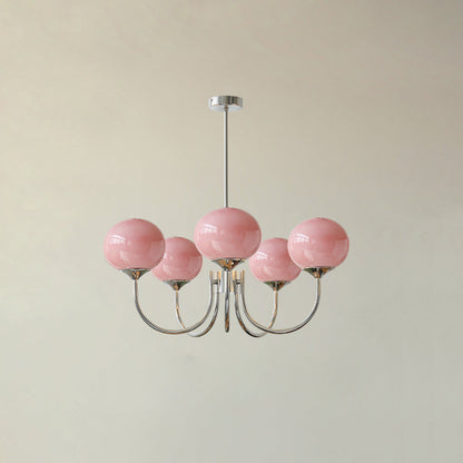 Glowing Delight - Lustre moderne en guimauve pour