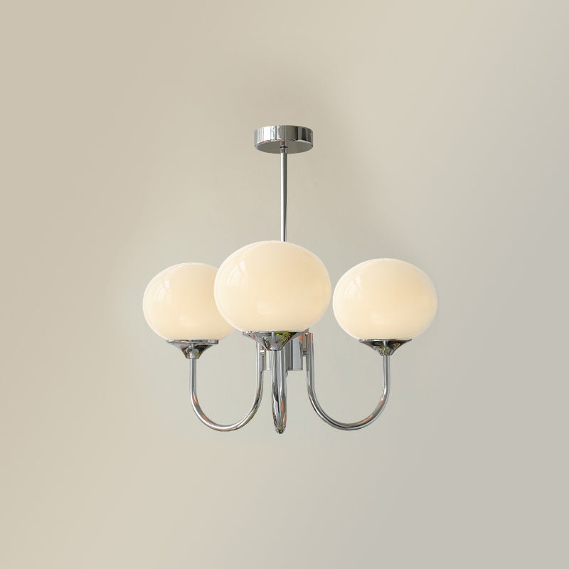 Glowing Delight - Lustre moderne en guimauve pour