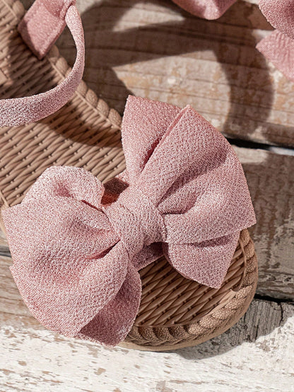 Matchende Moeder-Dochter Sandalen met Strik
