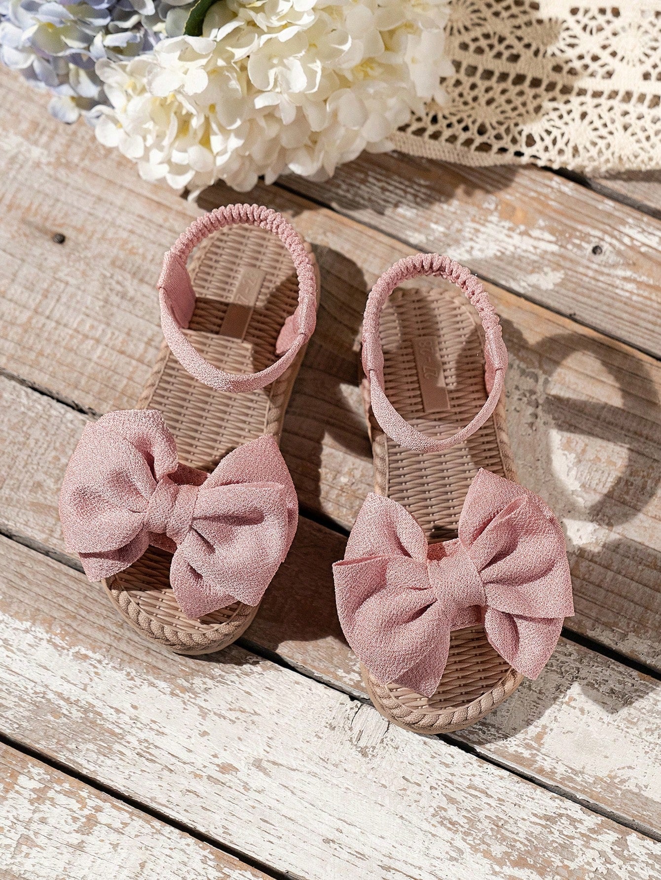 Matchende Moeder-Dochter Sandalen met Strik