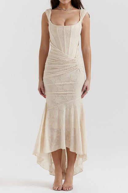 Maxi Jurk Bloemenpatroon - Elegante Mariekje