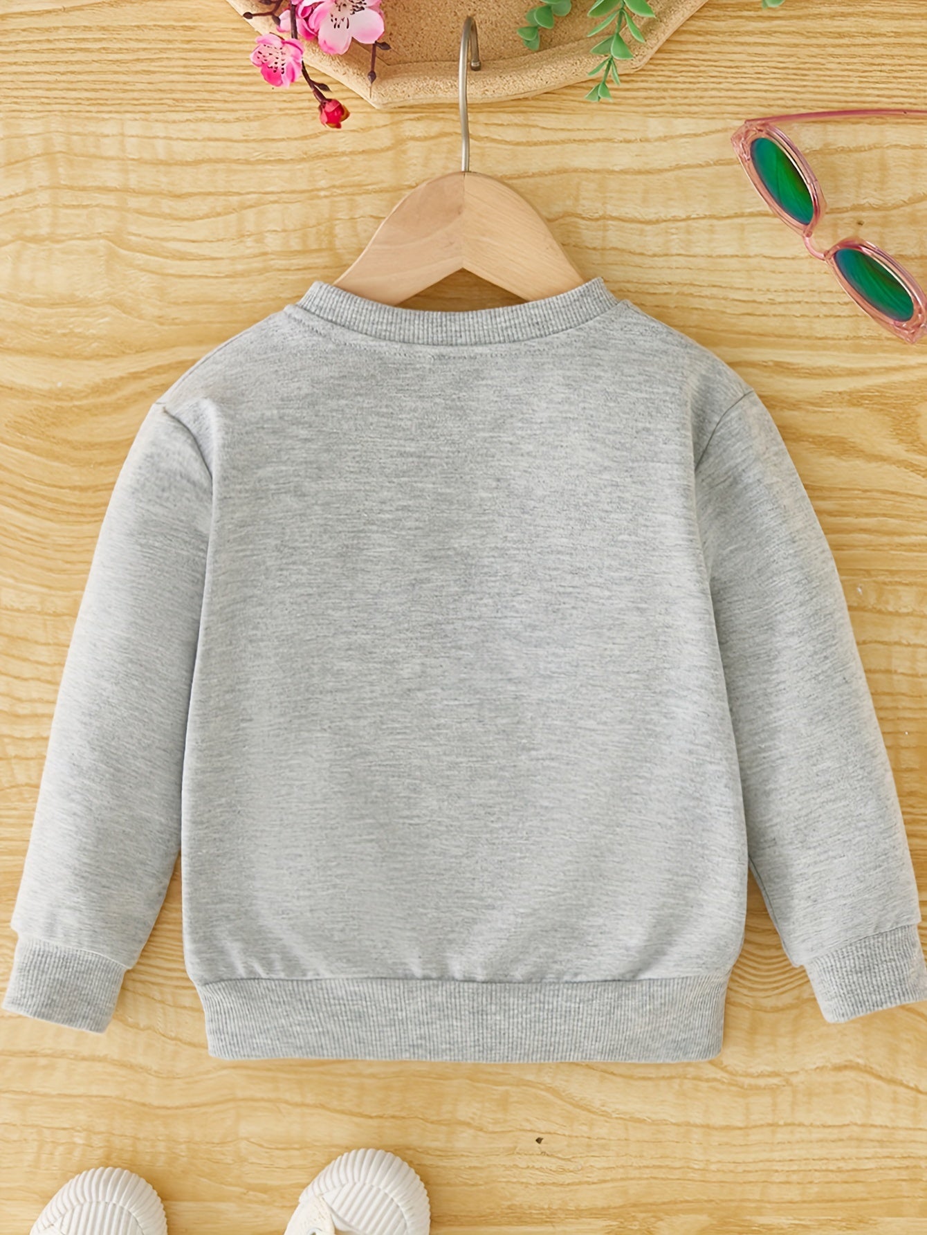 Meisjes Eenhoornprint Sweatshirt met Ronde Hals
