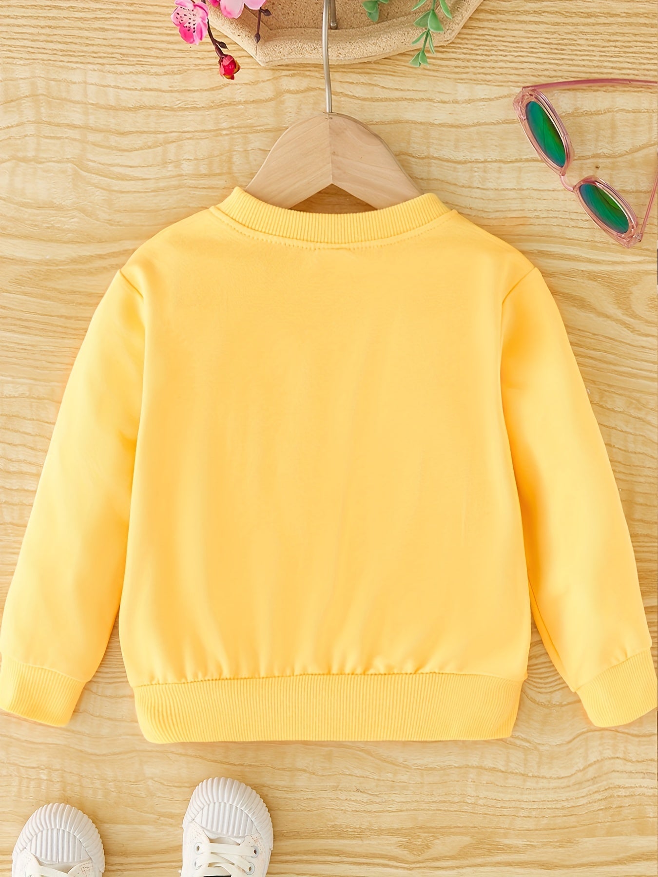 Meisjes Eenhoornprint Sweatshirt met Ronde Hals