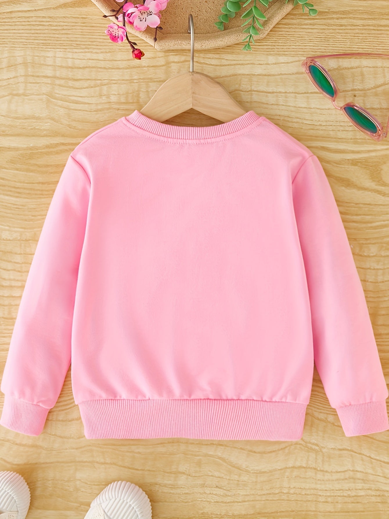 Meisjes Eenhoornprint Sweatshirt met Ronde Hals