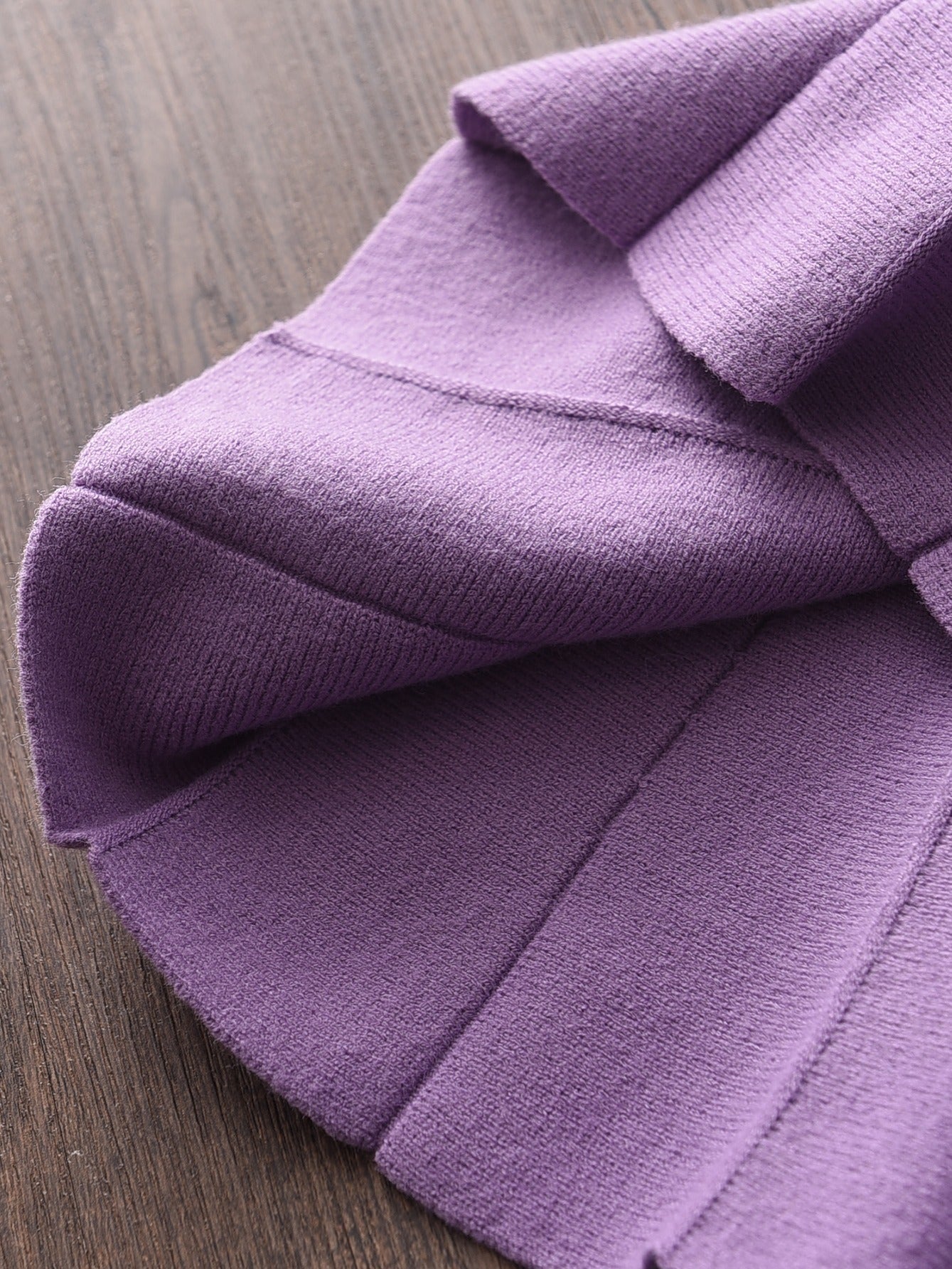Meisjes Gebreid Vest en Plooirok Set Roxanne