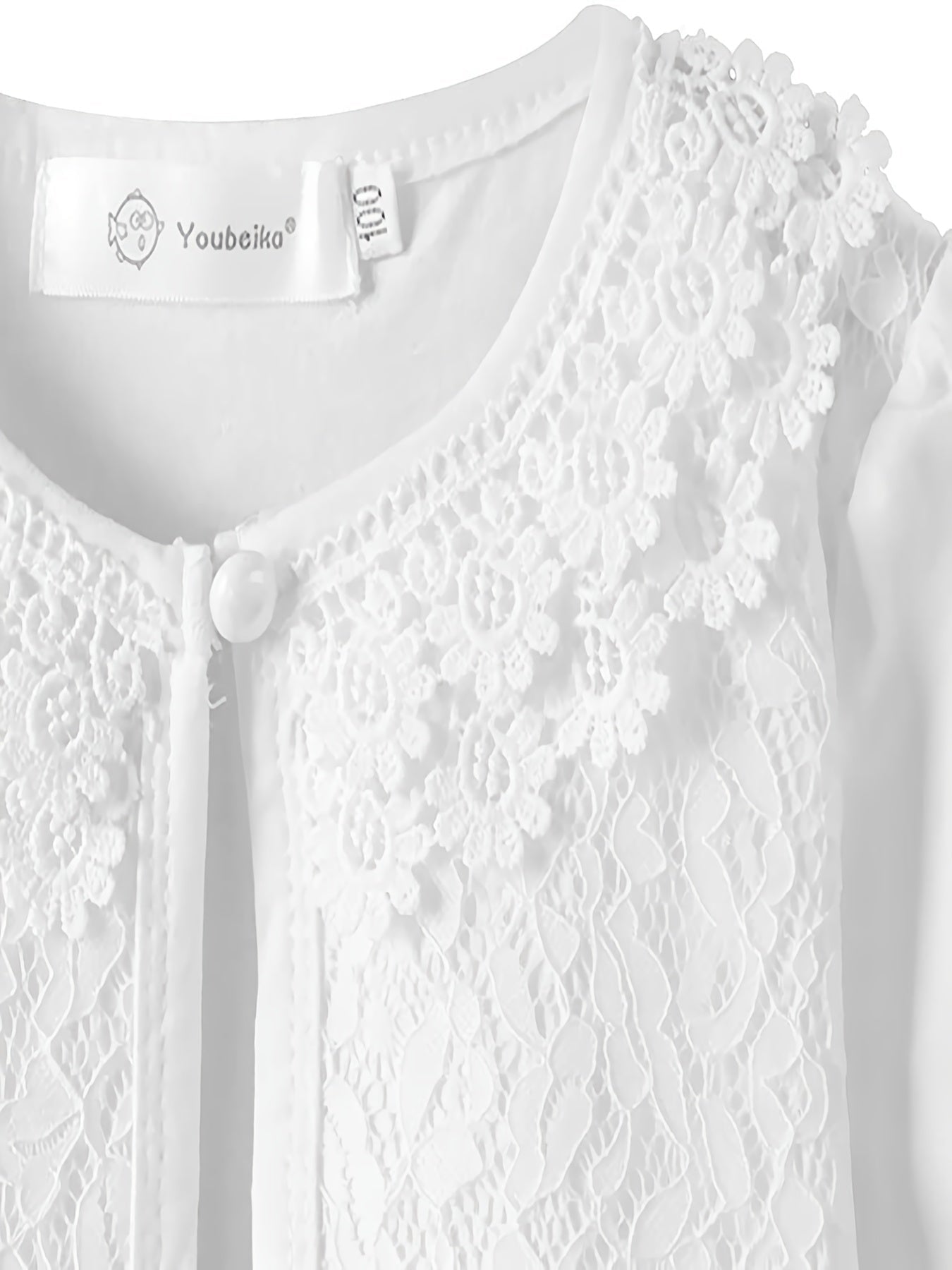 Meisjesvest met Kantdetails - Charmant Design