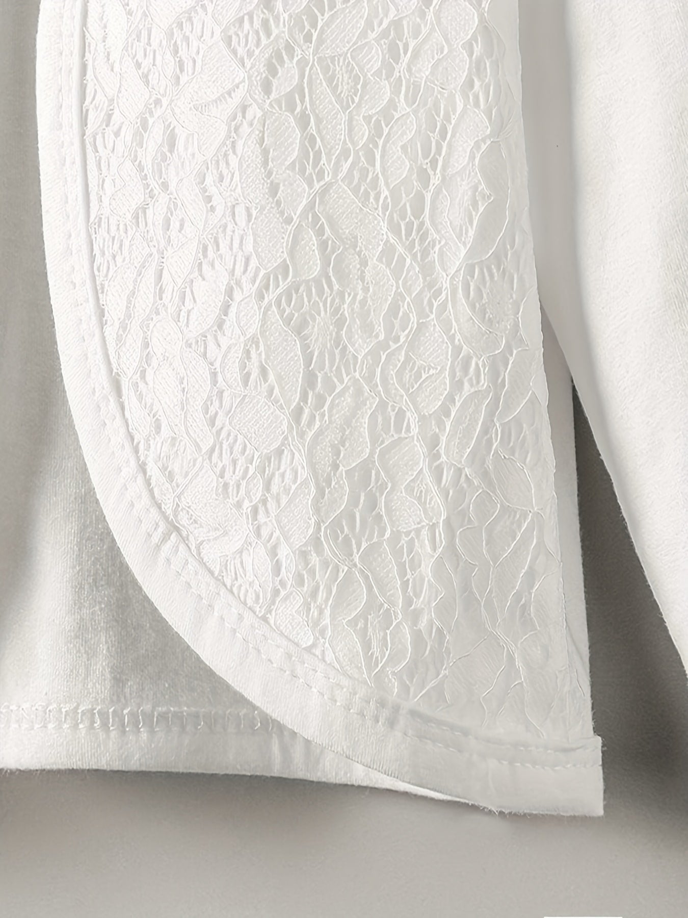 Meisjesvest met Kantdetails - Charmant Design