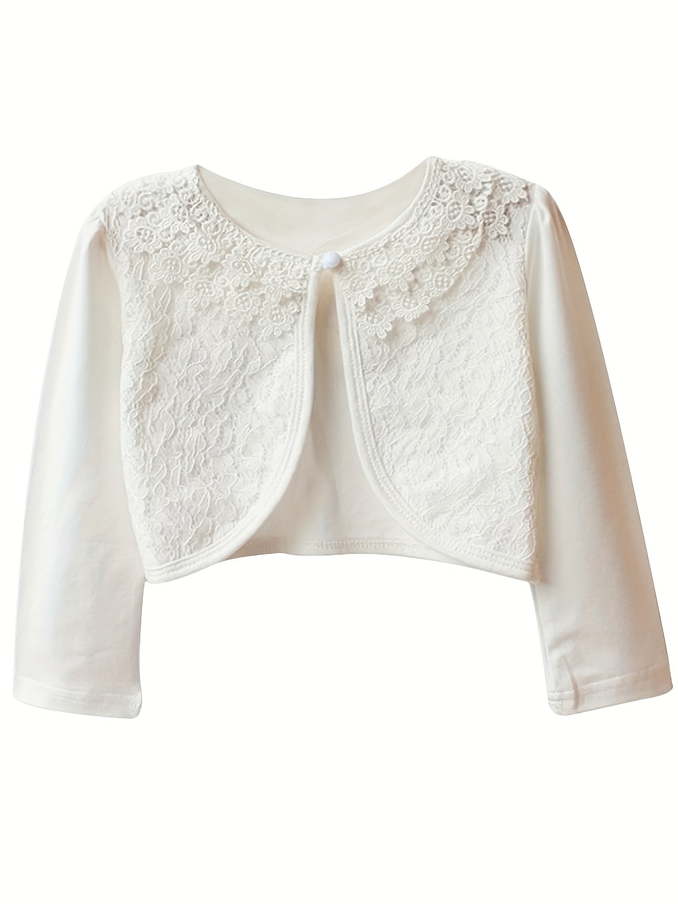 Meisjesvest met Kantdetails - Charmant Design