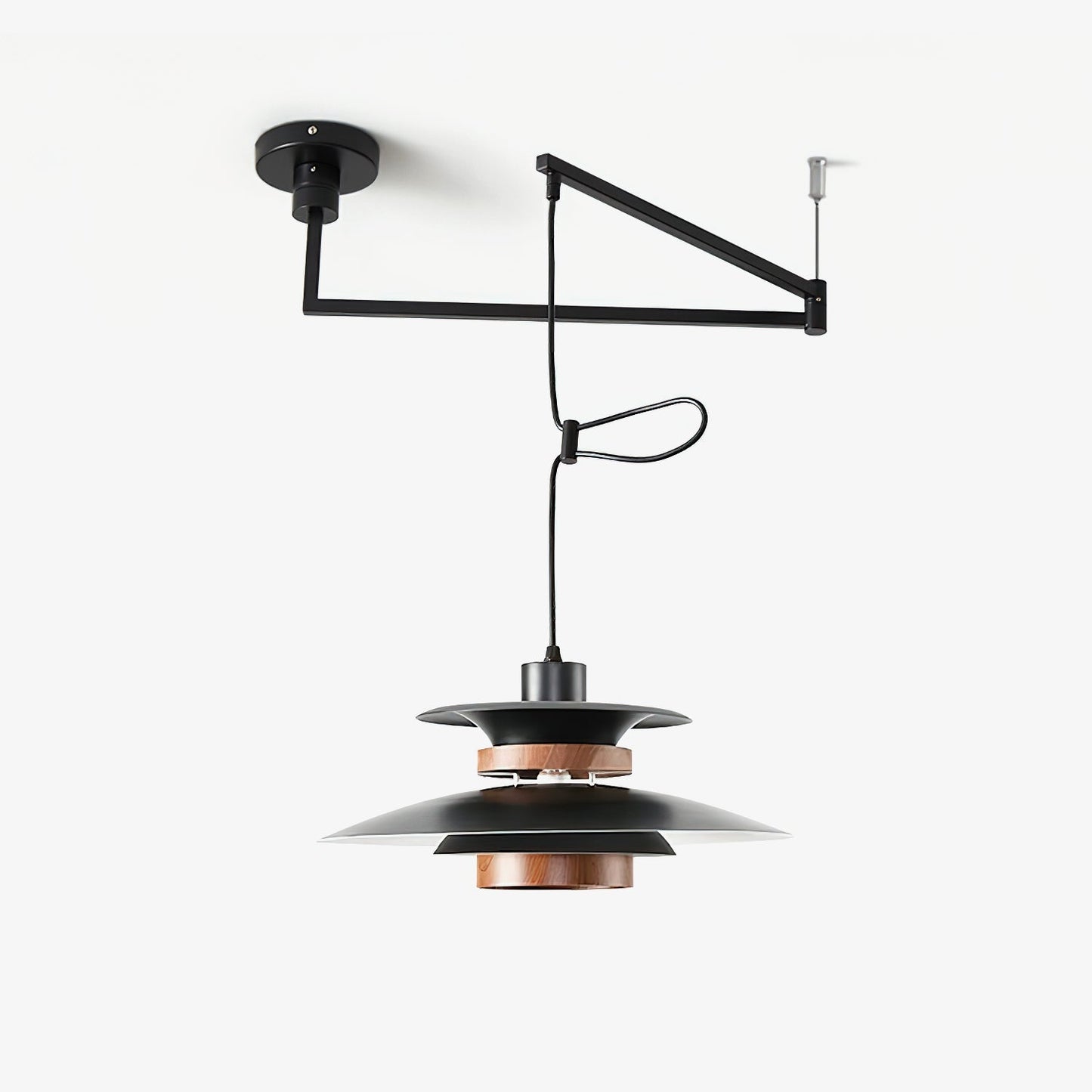 Mercero Hanglamp met Zwenkarm | Flexibele en Stijlvolle Verlichting