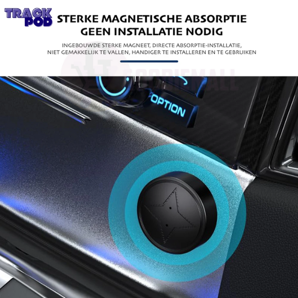 Micro GPS Tracker Magnetisch voor Auto en Spullen