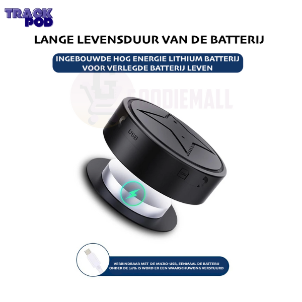 Micro GPS Tracker Magnetisch voor Auto en Spullen