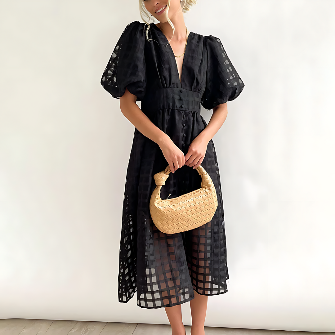 Midi-Jurk Julie - Tijdloze Elegantie
