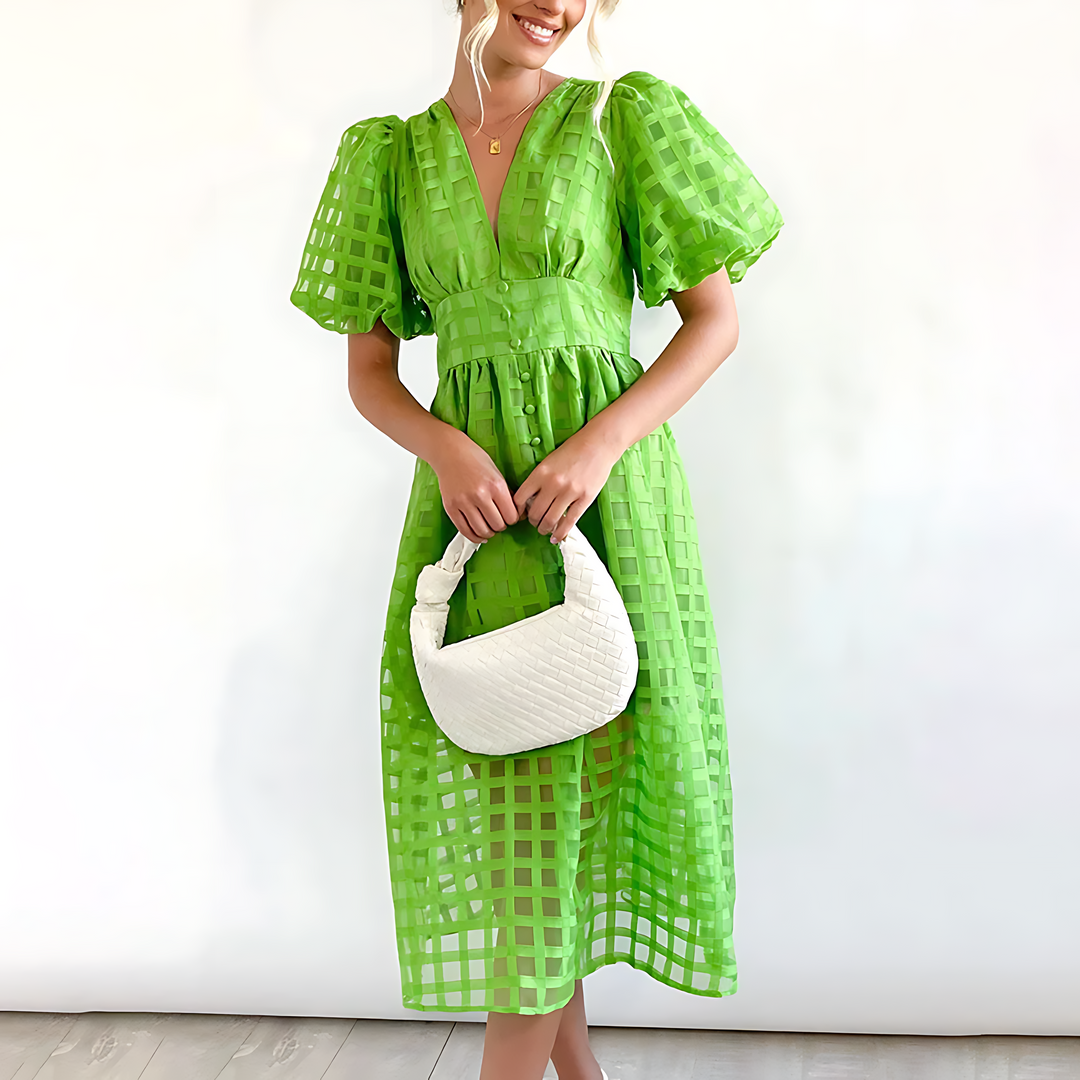 Midi-Jurk Julie - Tijdloze Elegantie