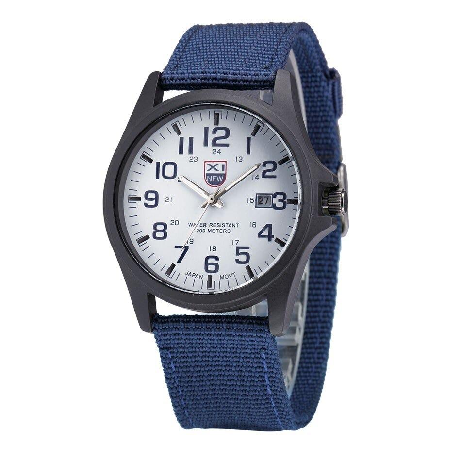 Militair Horloge met Verlichte Wijzerplaat