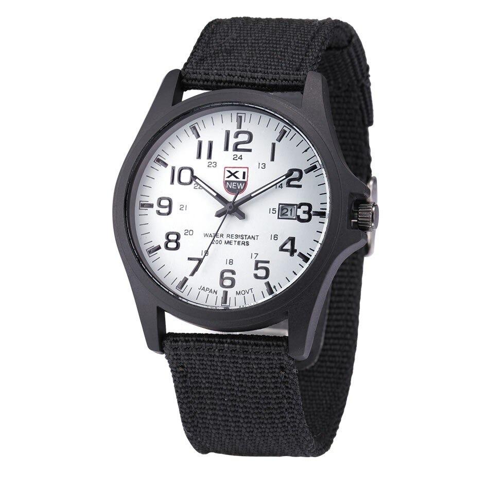 Militair Horloge met Verlichte Wijzerplaat