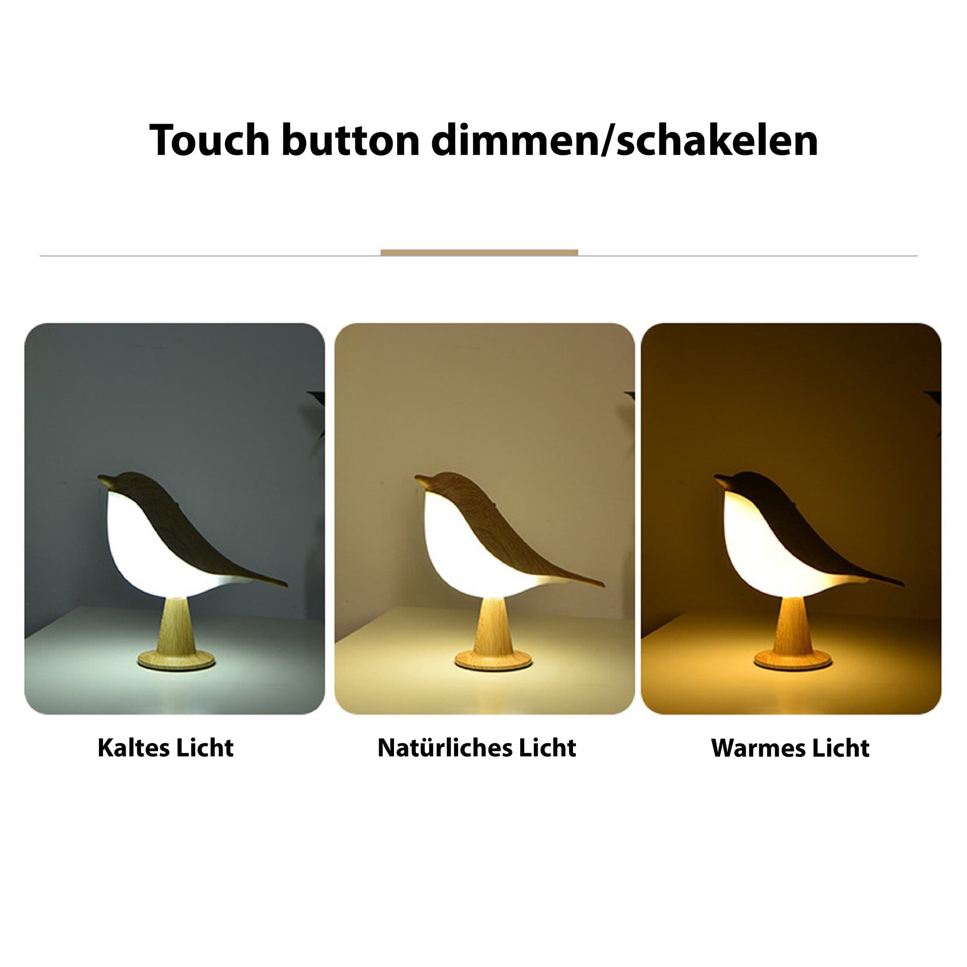 Minimalistische Vogellamp voor Stijlvol Interieur
