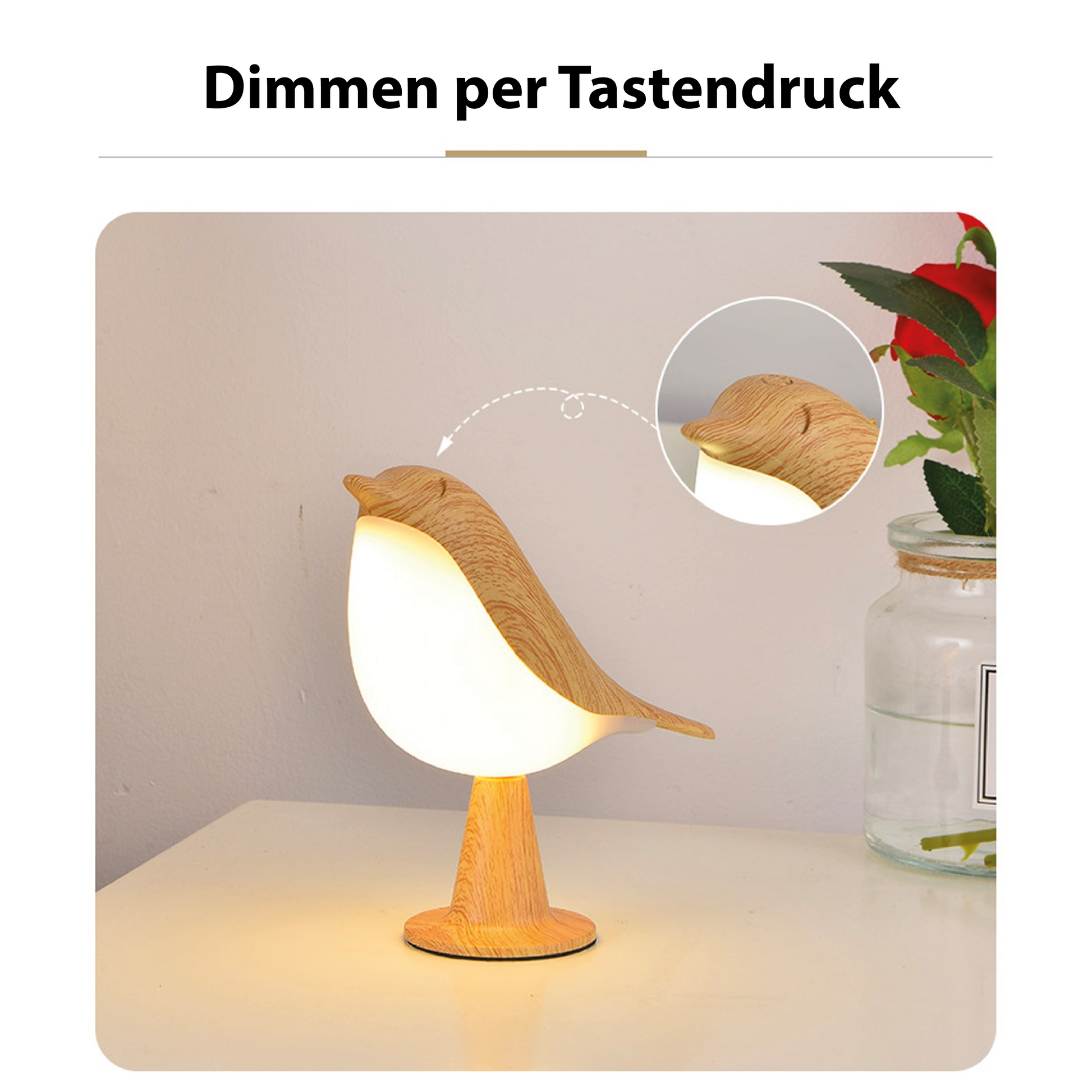Minimalistische Vogellamp voor Stijlvol Interieur