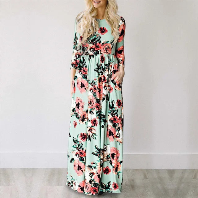 Minthe Zomerjurk - Roze Bloemenprint