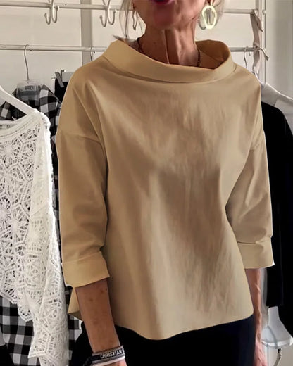 Miriam – Stijlvolle Casual Top met Revers