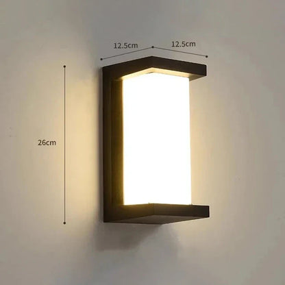 GlowForm - Moderne LED-Wandlamp voor Buiten