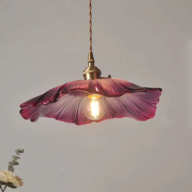 BlossomGlow - Elegante Hanglamp met Bloemendetails