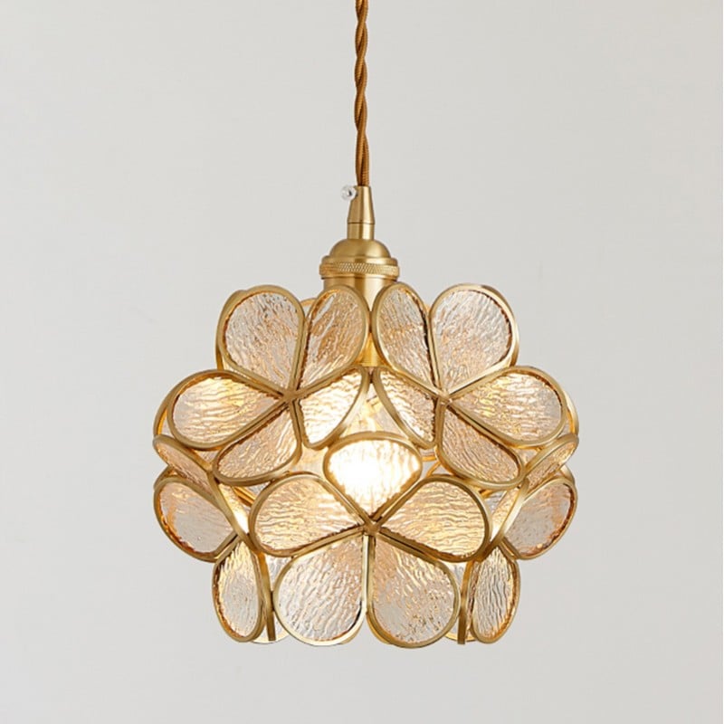Moderne Bloemen Hanglamp - Acryl Witte Lotusstijl
