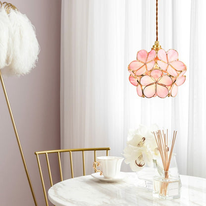 Moderne Bloemen Hanglamp - Acryl Witte Lotusstijl