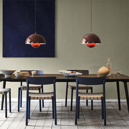 Moderne Bloempot Hanglamp - Scandinavisch Metaal