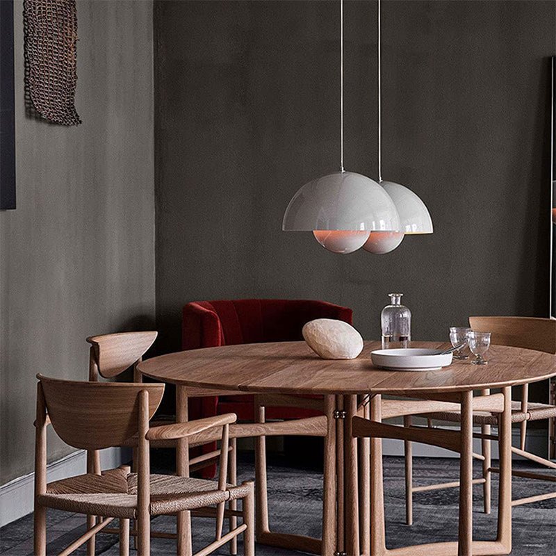 Moderne Bloempot Hanglamp - Scandinavisch Metaal