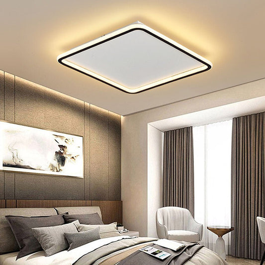 Moderne Geometrische Plafondlamp met LED - Léo Verlichting