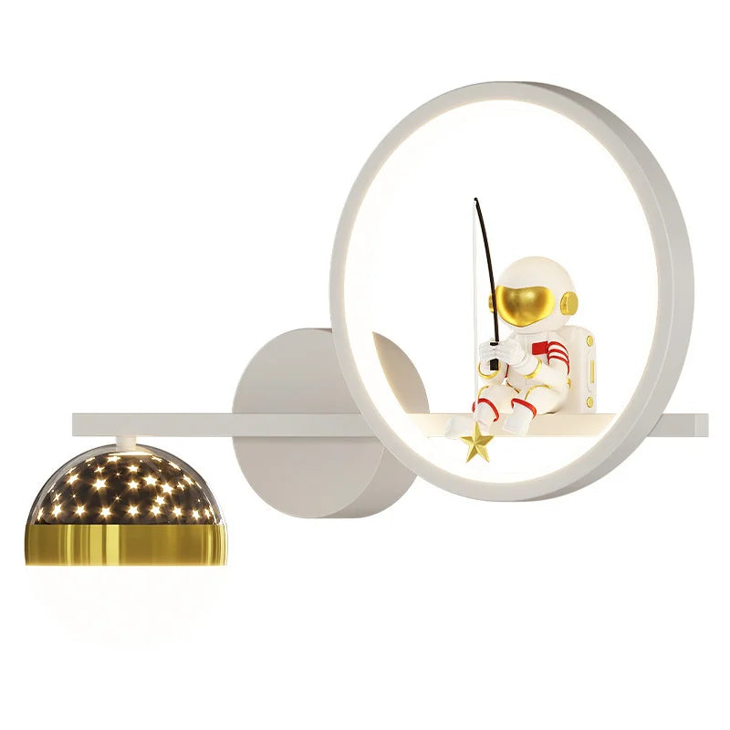 Moderne Kinderkamer Wandlamp met Sterrenlicht
