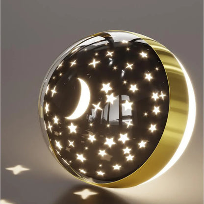 Moderne Kinderkamer Wandlamp met Sterrenlicht