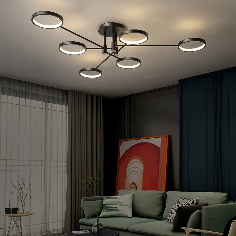 ZenithLuxe - Luxe LED Kroonluchter voor Moderne