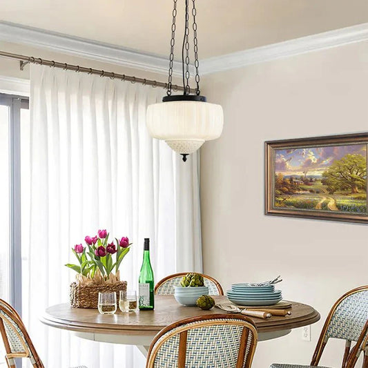 Moderne Witte Hanglamp Verstelbaar - Kévin Verlichting