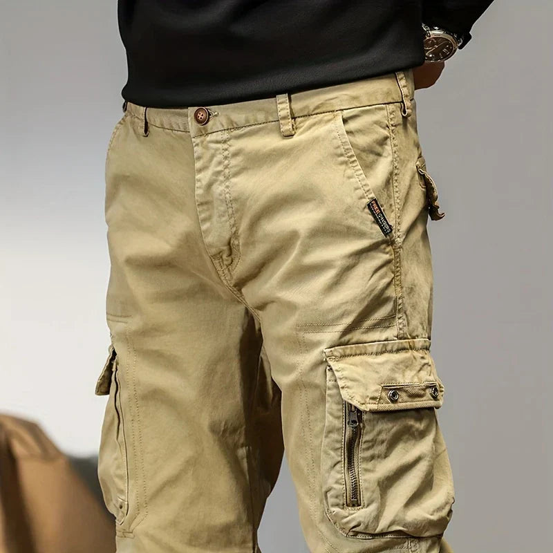 Modieuze Heren Cargo Joggingbroek