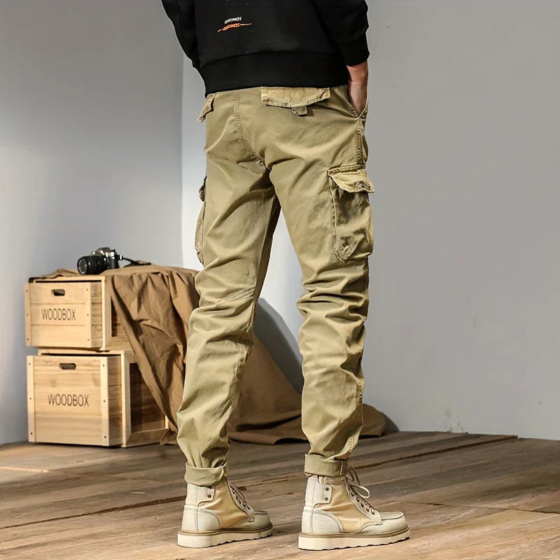 Modieuze Heren Cargo Joggingbroek
