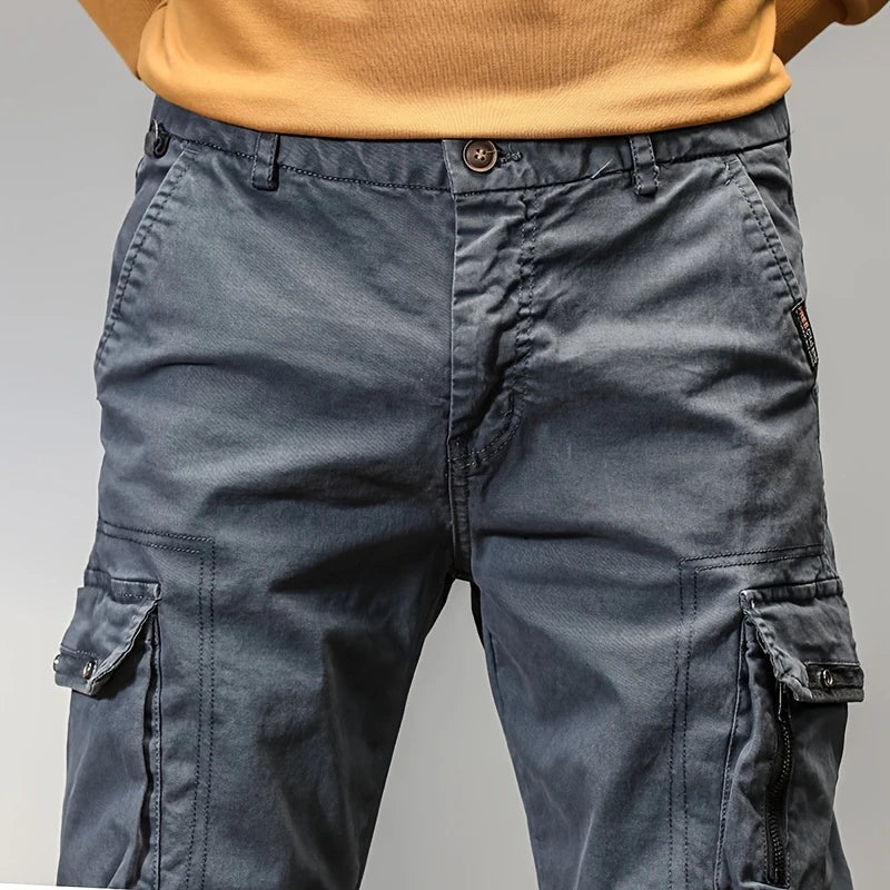 Modieuze Heren Cargo Joggingbroek