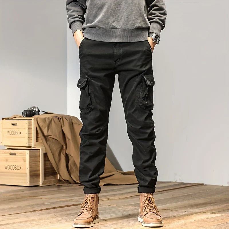 Modieuze Heren Cargo Joggingbroek