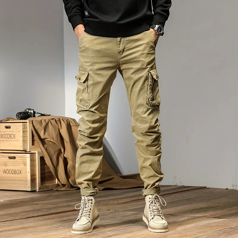 Modieuze Heren Cargo Joggingbroek
