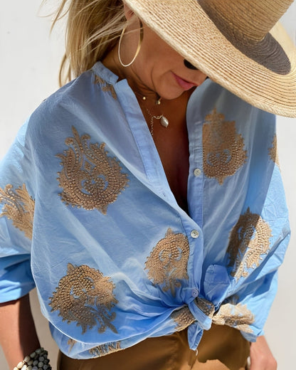 Modieuze Trendy Blouse Genève Chic