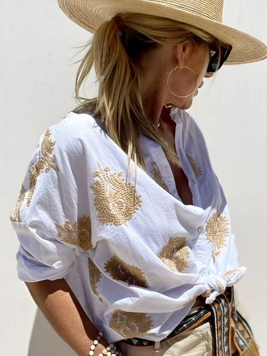 Modieuze Trendy Blouse Genève Chic