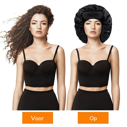 Moerbeizijden Luxe Slaapmuts voor Vrouwen