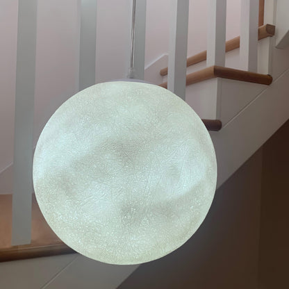 Lámpara colgante luna | Iluminación única para una atmósfera mágica