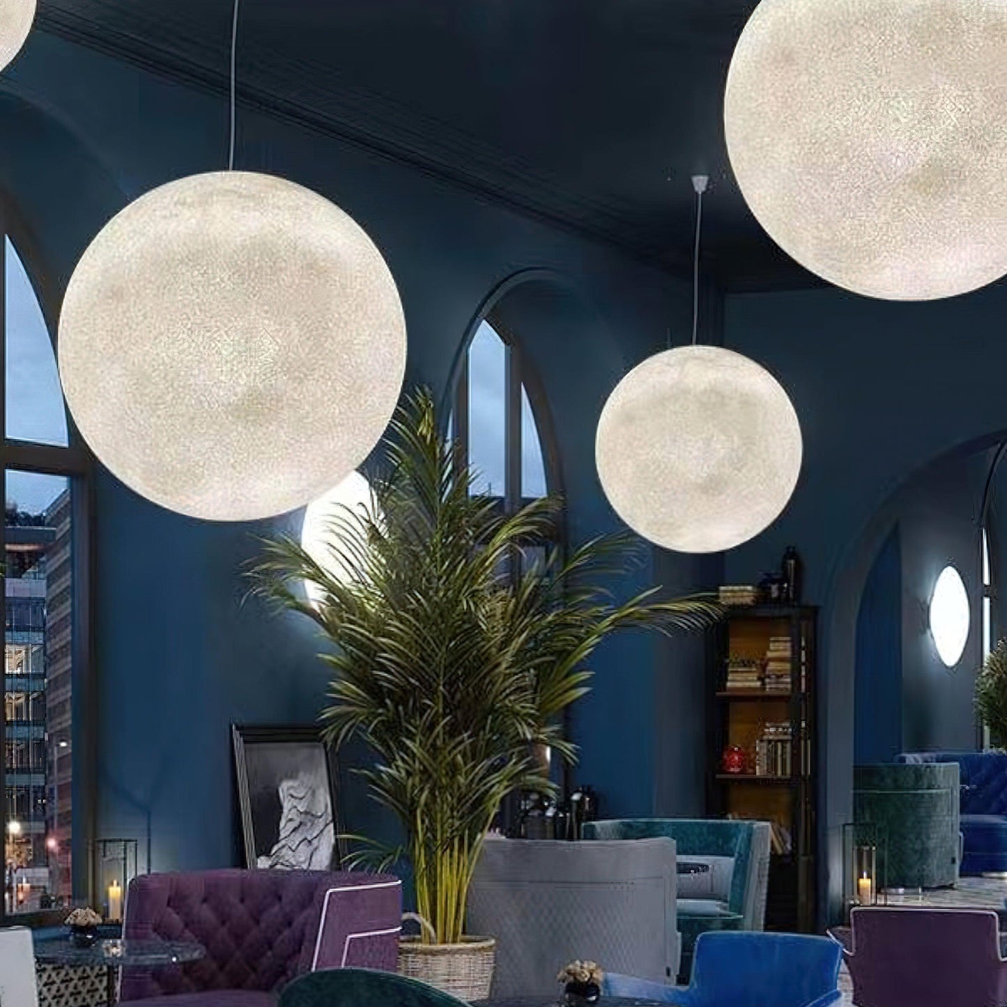 Moon - Elegant Stralende Hanglamp