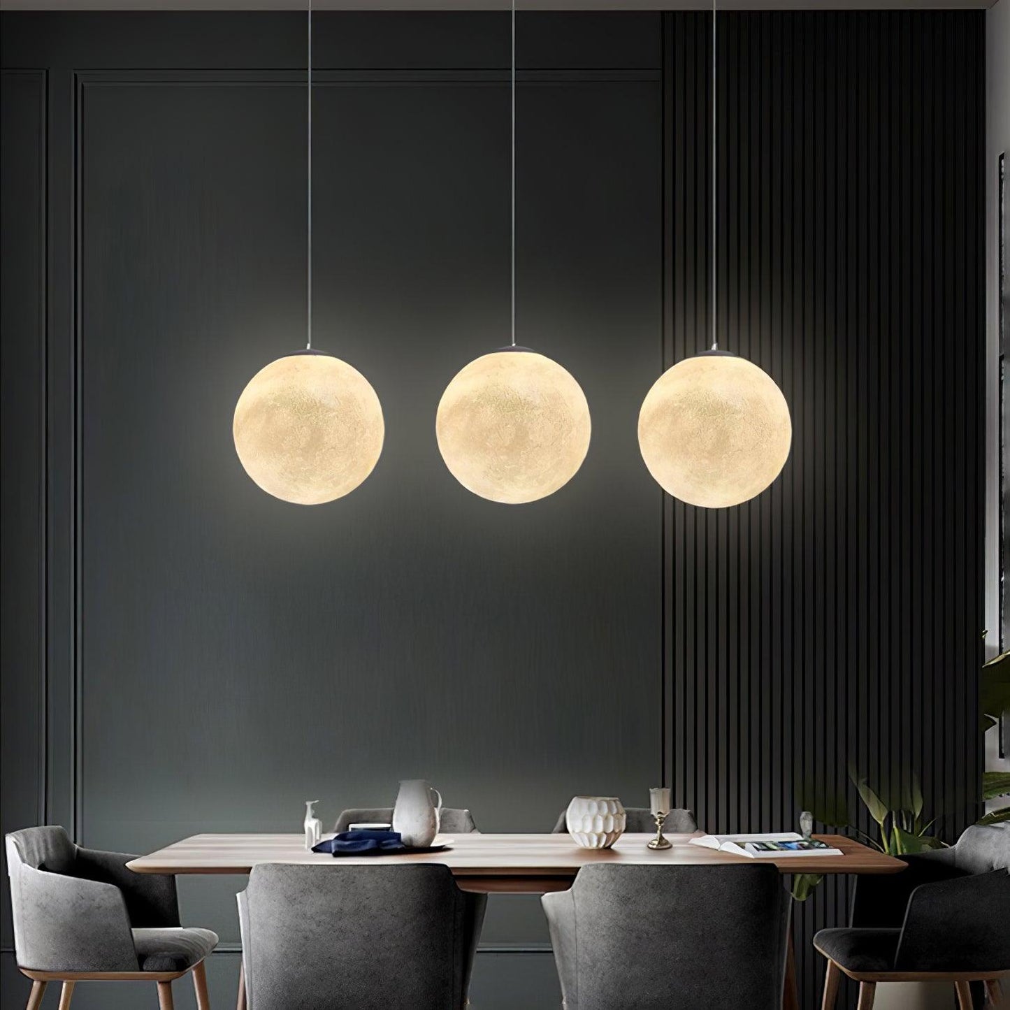 Moon - Elegant Stralende Hanglamp